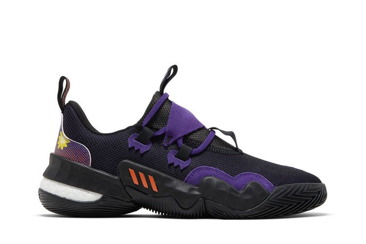 adidas Trae Young 1 'Black Team College Purple' — Core Black/Team College Purple/Team Solar Orange