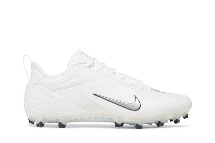 Nike Alpha Huarache 8 Pro 'White College Navy' — White/College Navy/Lagoon Pulse/Metallic Silver (2)