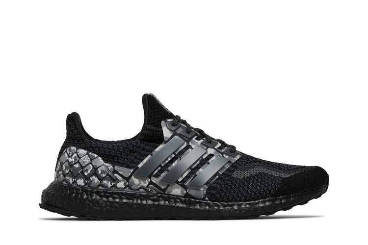 Adidas UltraBoost 5.0 DNA 'Black Python' — Core Black/Carbon/Grey Three
