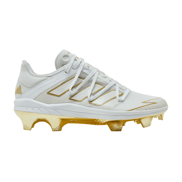 adidas Adizero Afterburner 7 TPU 'White Gold Metallic' — Cloud White/Cloud White/Gold Metallic