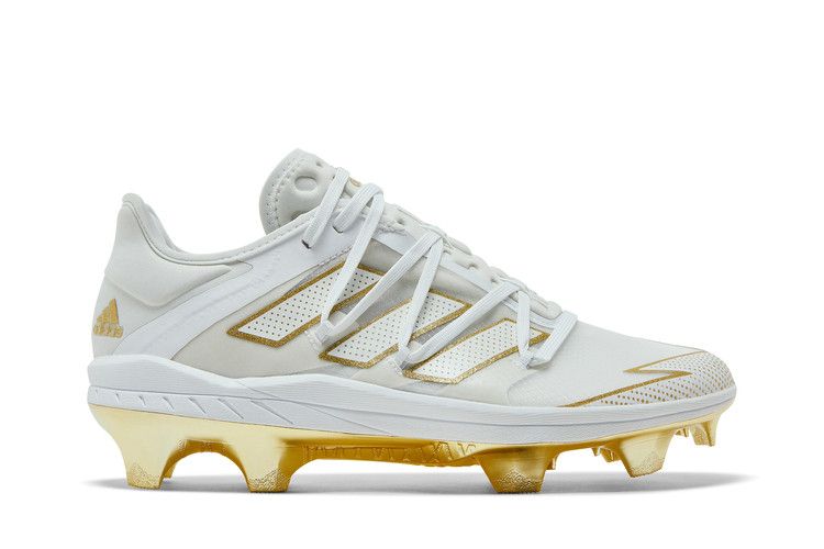 adidas Adizero Afterburner 7 TPU 'White Gold Metallic' — Cloud White/Cloud White/Gold Metallic