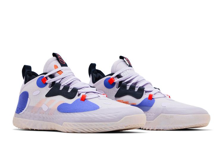 Adidas Harden Vol. 5 Futurenatural 'Purple Tint Sonic Ink' — Purple Tint/Team Orange/Sonic Ink