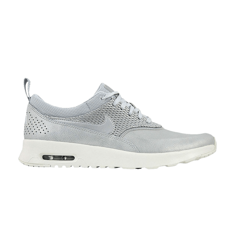 Nike Wmns Air Max Thea Premium Leather 'Metallic Platinum' — Metallic Platinum/Sail/Pure Platinum