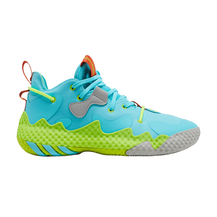Adidas Harden Vol. 6 J 'Pulse Aqua Solar Yellow' — Pulse Aqua/Team Semi Solar Orange/Solar Yellow