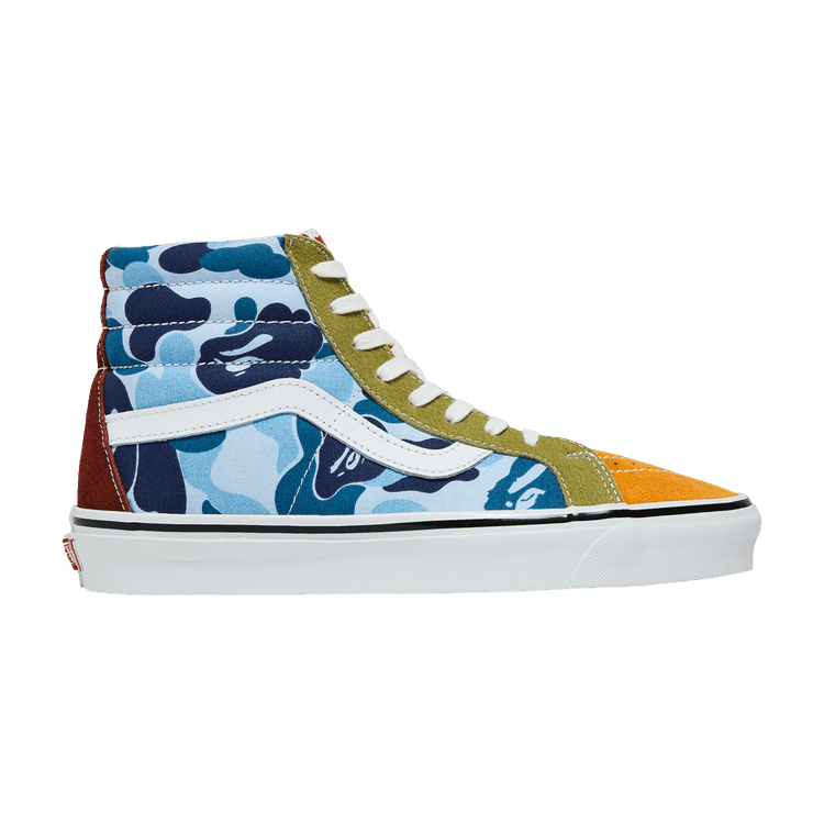 BAPE x Vans Sk8-Hi 36 DX 'Multi Camo' — Multi