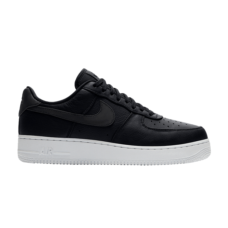 Nike Air Force 1 07 Premium 'Black Reflective' — Black/White