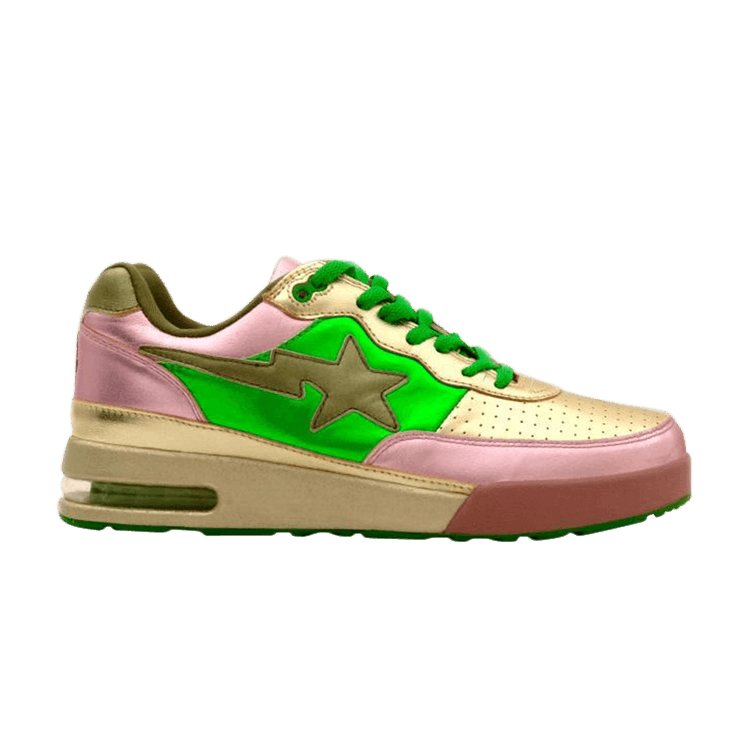 Pharrell x BAPE Roadsta FS-034 Low 'Yellow Green' — Yellow/Green
