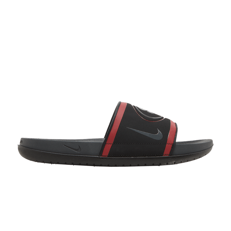 NFL x Nike OffCourt Slide 'San Francisco 49ers 2022' — Black/Gym Red/Club Gold/Anthracite