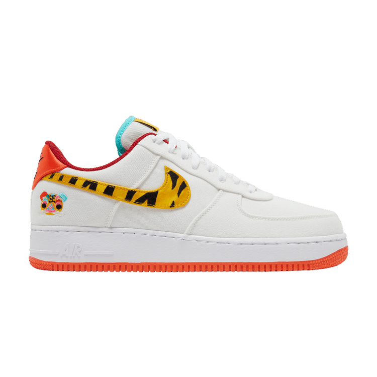 Nike Air Force 1 '07 LV8 'Year of the Tiger' — Sail/White/University Gold/University Gold
