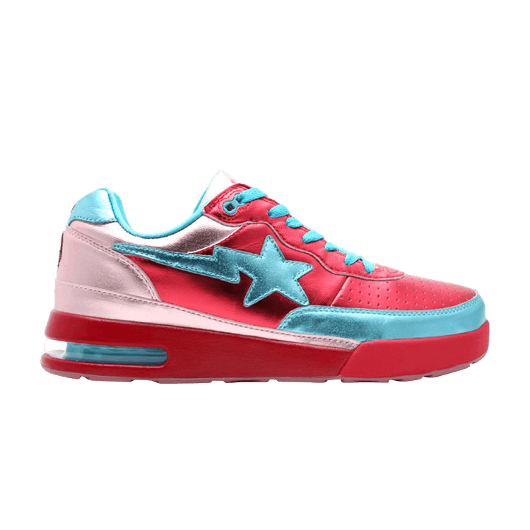 Pharrell x BAPE Roadsta FS-034 Low 'Red Blue' — Red/Blue