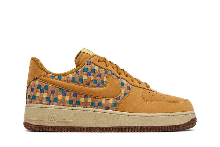 Nike Air Force 1 Low N7 'Woven' — Wheat/Saturn Gold/Dark Purple Dust/Wheat (2)