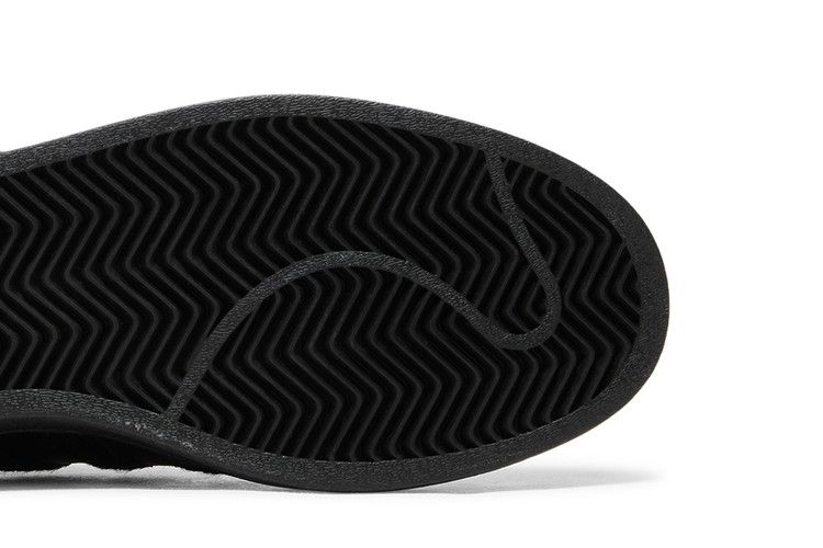 Kader Sylla x adidas Superstar ADV 'Monochrome Black' — Core Black/Core Black/Gold Metallic