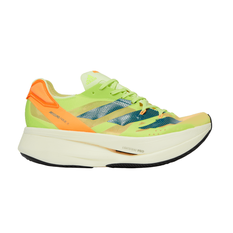 adidas Adizero Prime X 'Pulse Lime Flash Orange' — Pulse Lime/Real Teal/Flash Orange