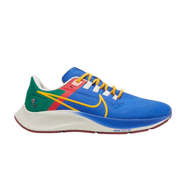 Jordan Moss x Nike Air Zoom Pegasus 38 A.I.R. 'All Ways, Always' — Hyper Royal/Malachite/Phantom/University Gold