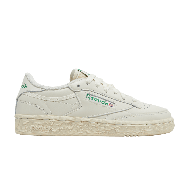 Reebok Wmns Club C 85 'Chalk Glen Green' — Chalk/Alabaster/Glen Green