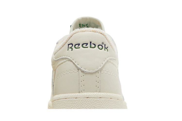 Reebok Club C 85 Vintage 'Split Logo - Cobalt Green' — Chalk/Classic Cobalt/Glen Green