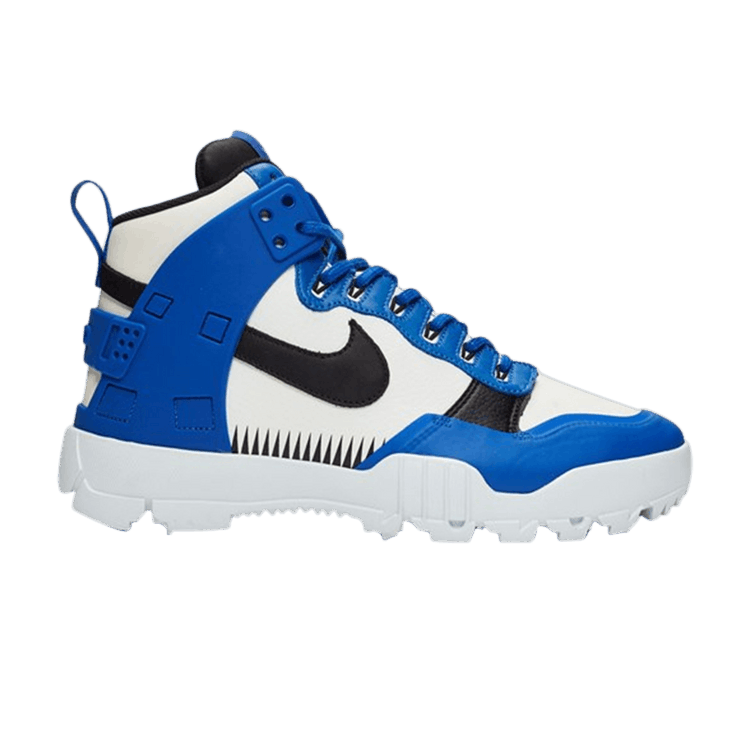 Undercover x Nike SFB Jungle Dunk 'White' — White/Black-Game Royal