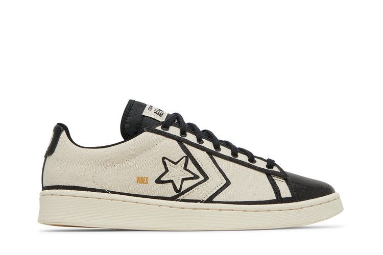 Joshua Vides x Converse Pro Leather 'Made in Studio' — Natural Ivory/Black/White