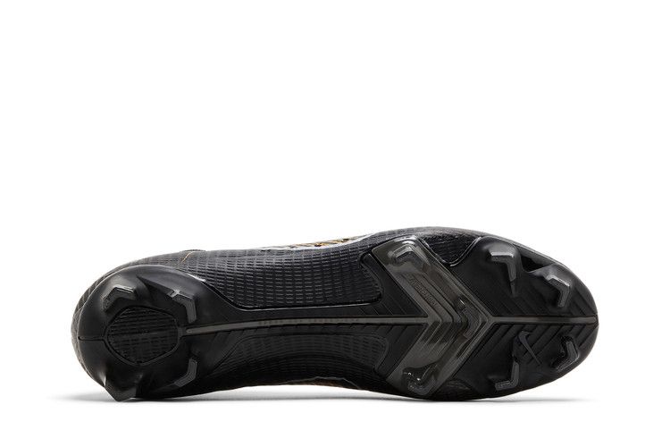 Nike Mercurial Superfly 8 Pro FG 'Black Metallic Gold' — Black/Metallic Silver/Cave Stone/Metallic Gold (5)