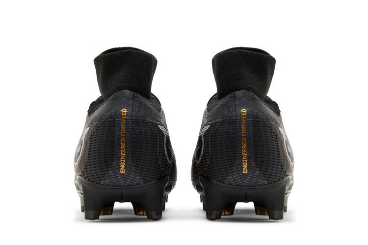 Nike Mercurial Superfly 8 Pro FG 'Black Metallic Gold' — Black/Metallic Silver/Cave Stone/Metallic Gold (7)