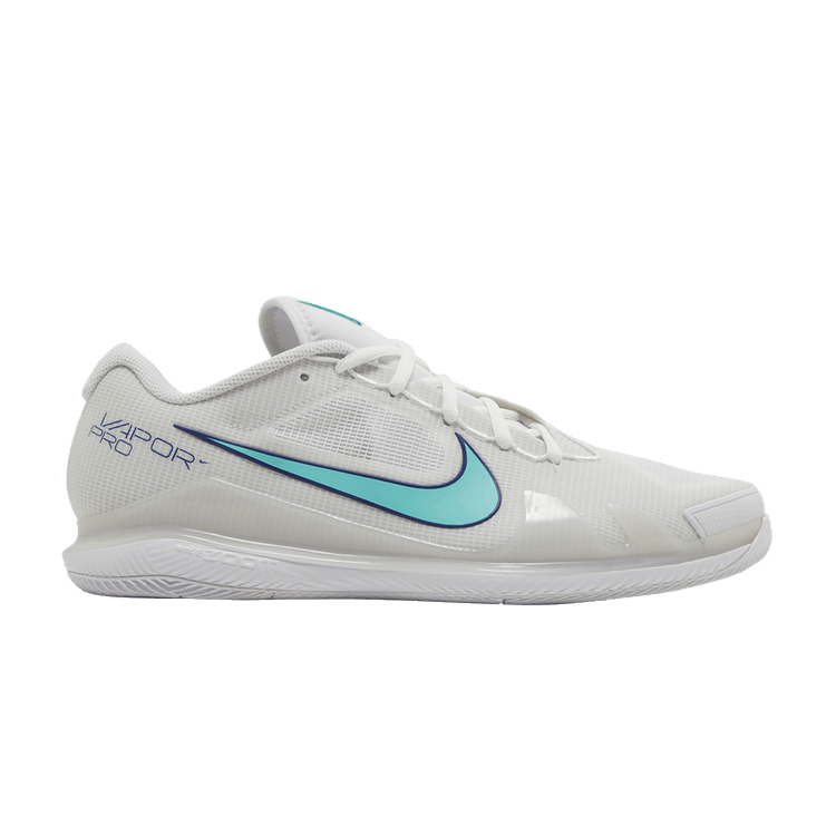 NikeCourt Air Zoom Vapor Pro 'White Dynamic Turquoise' — White/Light Bone/Deep Royal Blue/Dynamic Turquoise
