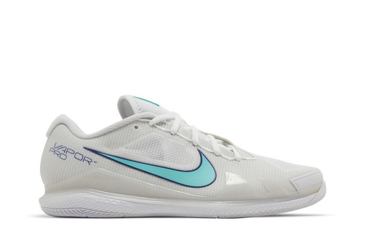 NikeCourt Air Zoom Vapor Pro 'White Dynamic Turquoise' — White/Light Bone/Deep Royal Blue/Dynamic Turquoise