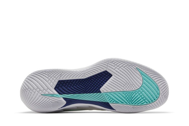 NikeCourt Air Zoom Vapor Pro 'White Dynamic Turquoise' — White/Light Bone/Deep Royal Blue/Dynamic Turquoise