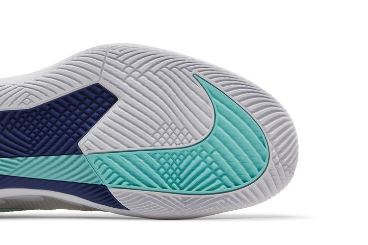 NikeCourt Air Zoom Vapor Pro 'White Dynamic Turquoise' — White/Light Bone/Deep Royal Blue/Dynamic Turquoise