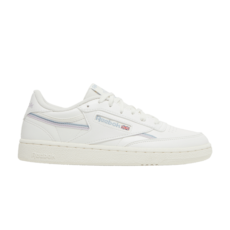 Reebok Wmns Club C 85 Vegan 'Chalk Gable Grey' — Chalk/Gable Grey/Quartz Glow