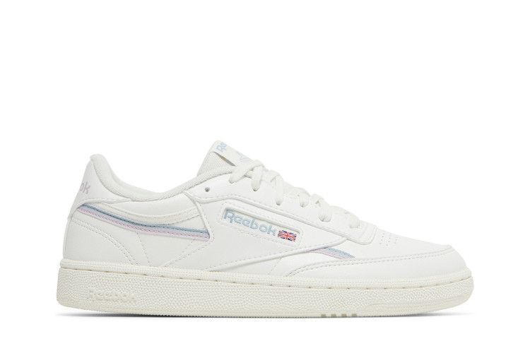 Reebok Wmns Club C 85 Vegan 'Chalk Gable Grey' — Chalk/Gable Grey/Quartz Glow