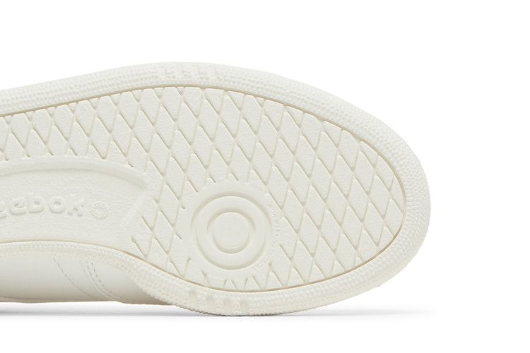 Reebok Wmns Club C 85 Vegan 'Chalk Gable Grey' — Chalk/Gable Grey/Quartz Glow
