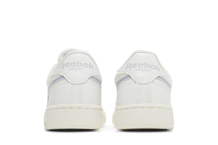 Reebok Wmns Club C 85 Vegan 'Chalk Gable Grey' — Chalk/Gable Grey/Quartz Glow