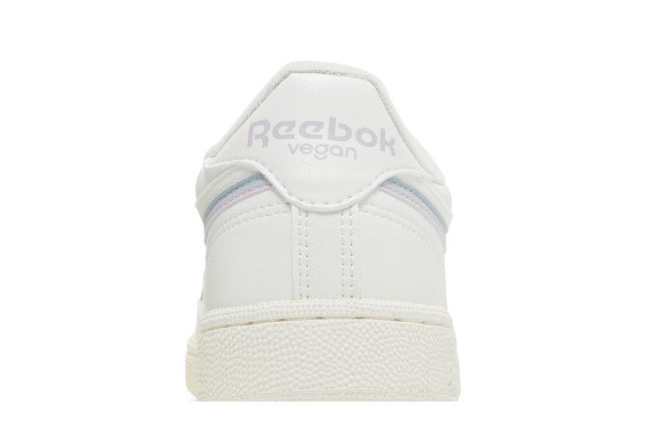 Reebok Wmns Club C 85 Vegan 'Chalk Gable Grey' — Chalk/Gable Grey/Quartz Glow