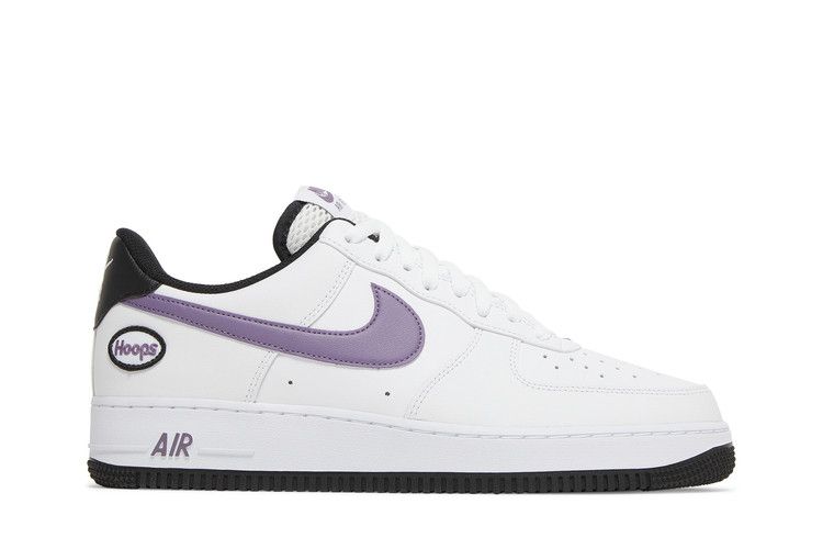 Nike Air Force 1 '07 LV8 'Hoops - White Canyon Purple' — White/Canyon Purple/Black/White (2)