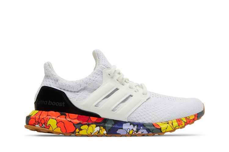 Adidas Wmns UltraBoost 5.0 DNA 'White Floral' — Core White/Core White/Light Purple