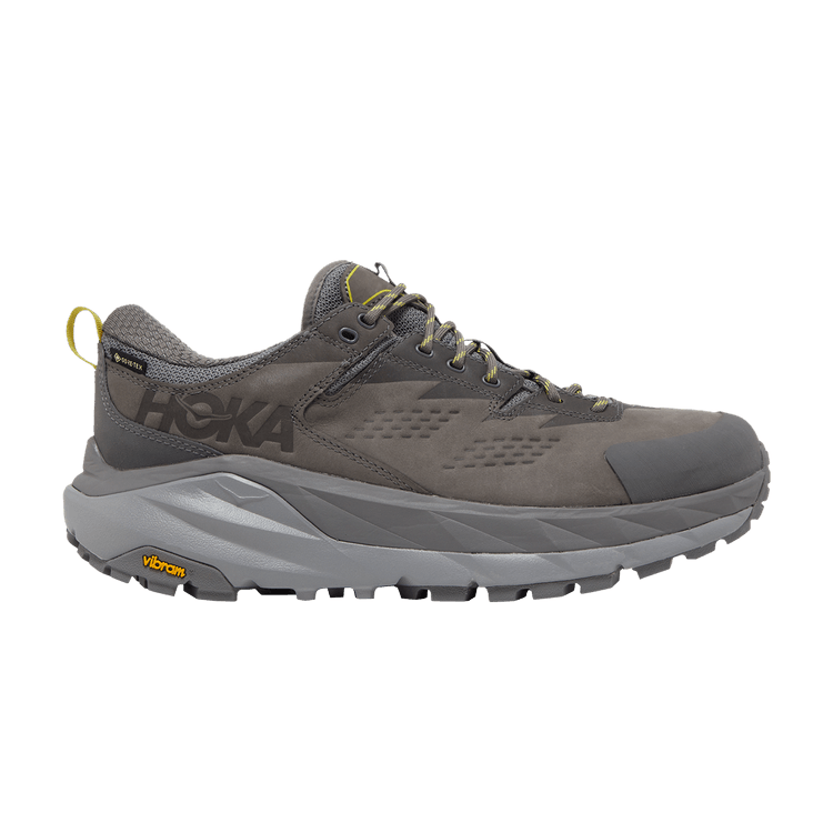 HOKA Kaha Low GTX 'Charcoal Grey Green Sheen' — Charcoal Grey/Green Sheen