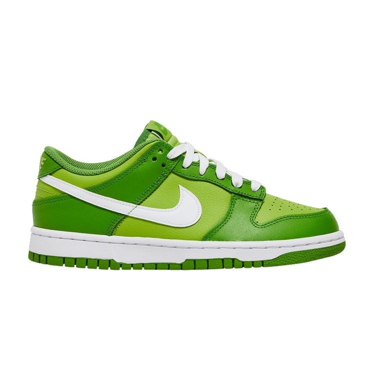 Nike Dunk Low GS 'Chlorophyll' — Dark Chlorophyll/White/Vivid Green