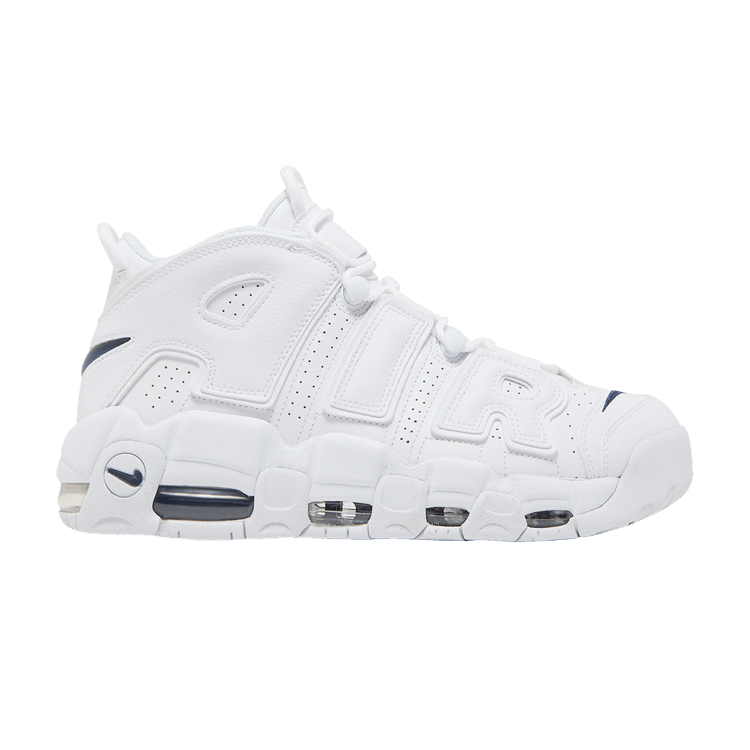 Nike Air More Uptempo 'White Midnight Navy' — White/Midnight Navy/White
