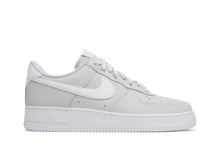 Nike Air Force 1 '07 'Pebbled' — Pure Platinum/White/White (2)
