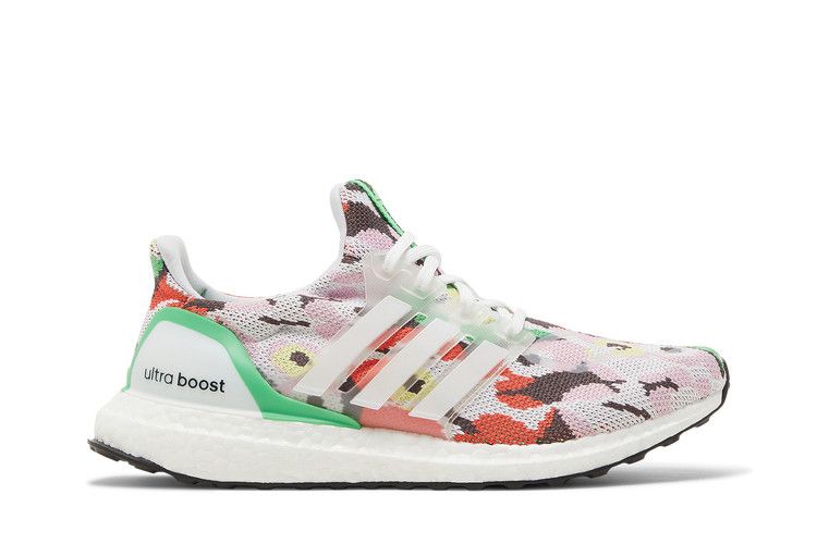 Marimekko x adidas Wmns UltraBoost 5.0 'Poppy' — Cloud White/Cloud White/Pearl Citrine