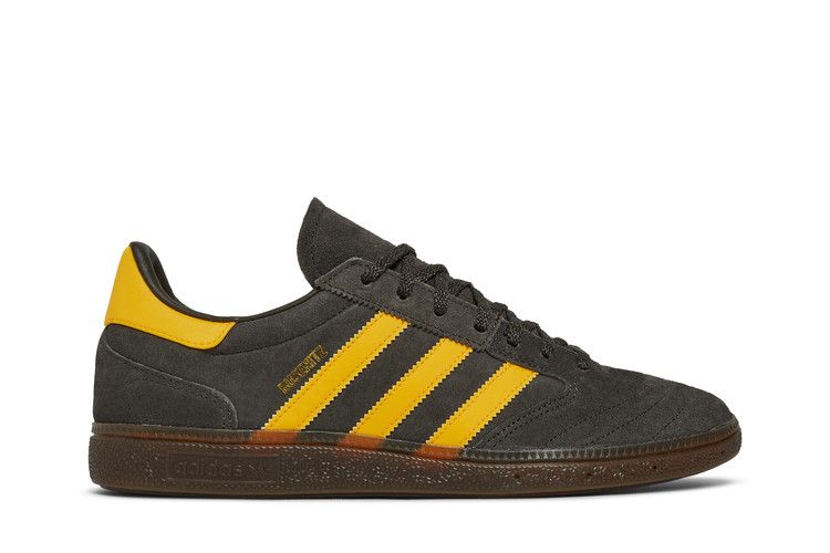 Adidas Busenitz Vintage 'Shadow Olive Bold Gold' — Shadow Olive/Bold Gold/Gum