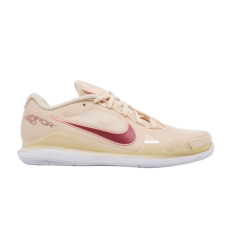 Wmns NikeCourt Air Zoom Vapor Pro 'Pearl White Bleached Coral' — Pearl White/White/Bleached Coral/Canyon Rust