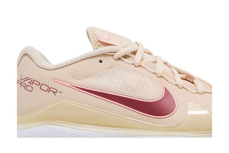 Wmns NikeCourt Air Zoom Vapor Pro 'Pearl White Bleached Coral' — Pearl White/White/Bleached Coral/Canyon Rust