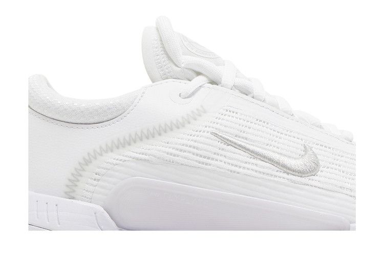 Wmns NikeCourt Zoom NXT 'White Metallic Silver' — White/Grey Fog/Metallic Silver