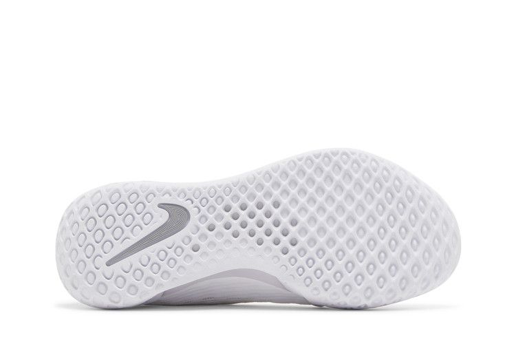 Wmns NikeCourt Zoom NXT 'White Metallic Silver' — White/Grey Fog/Metallic Silver