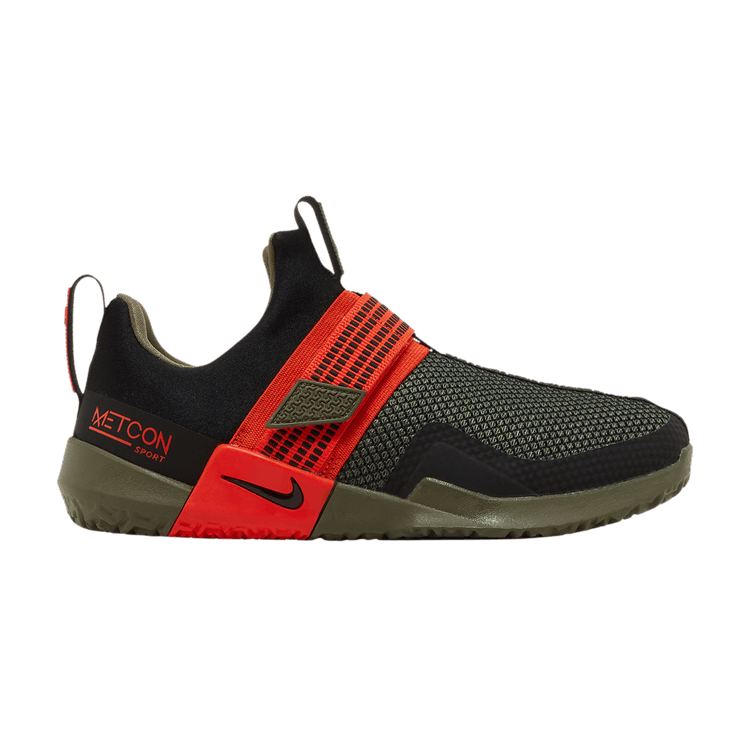 Nike Metcon Sport 'Black Team Orange' — Black/Medium Olive/Team Orange/Black