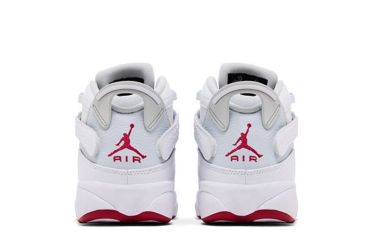 Air Jordan 6 Rings 'White Mystic Hibiscus' — White/Pure Platinum/Mystic Hibiscus