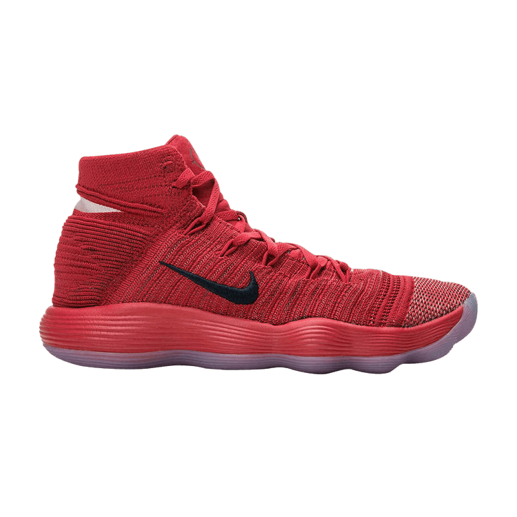 Nike React Hyperdunk 2017 Flyknit 'University Red' — university red/reflect silver