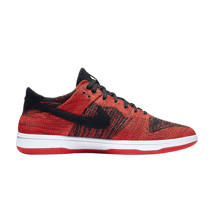 Nike Dunk Low Flyknit 'Bred' — Black/Red