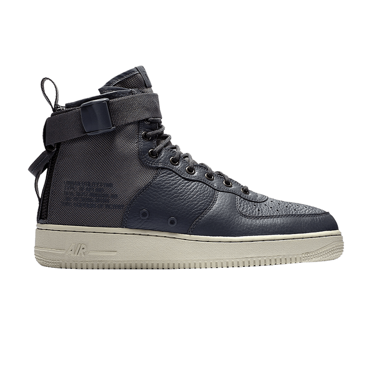 Nike SF Air Force 1 Mid 'Dark Grey' — Dark Grey/Dark Grey-Light Bone